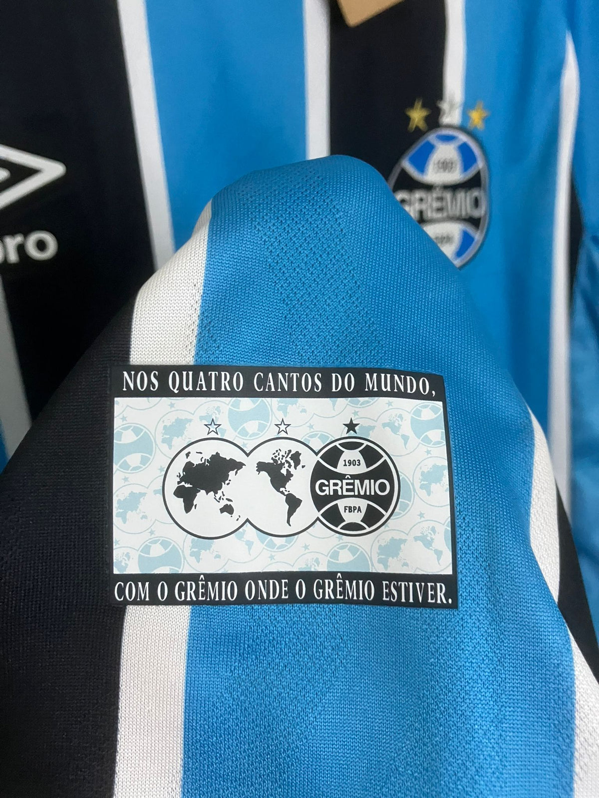 🐂 El Mati en el Gaúcho – Camiseta Grêmio 2025 - Matías Arezo
