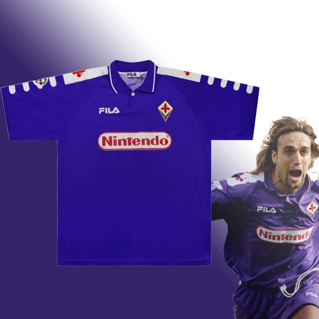 ⚜️ Nostalgia Pura: La Casaca de Batigol – Fiorentina 1998/99