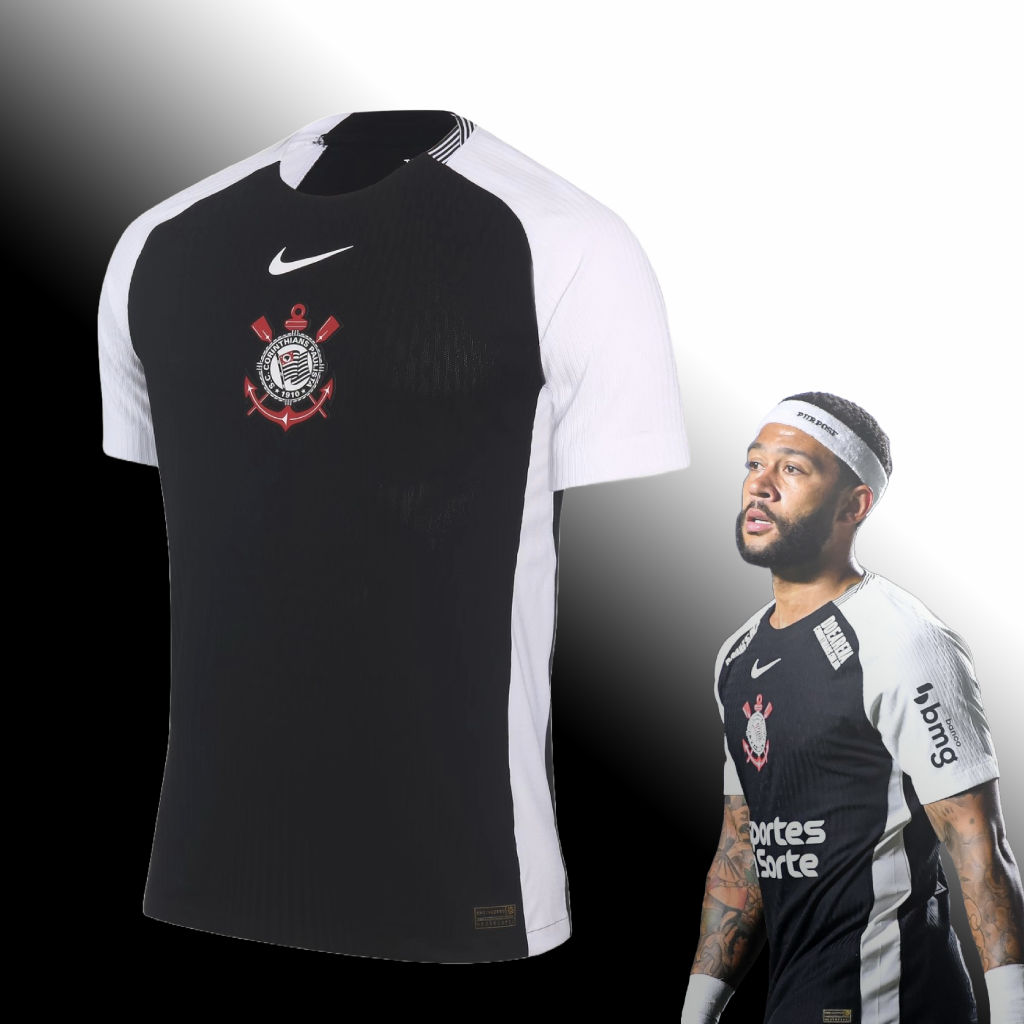 ⚓ Estilo de Élite en el Timão – Corinthians 2025 Alternativa - Memphis Depay