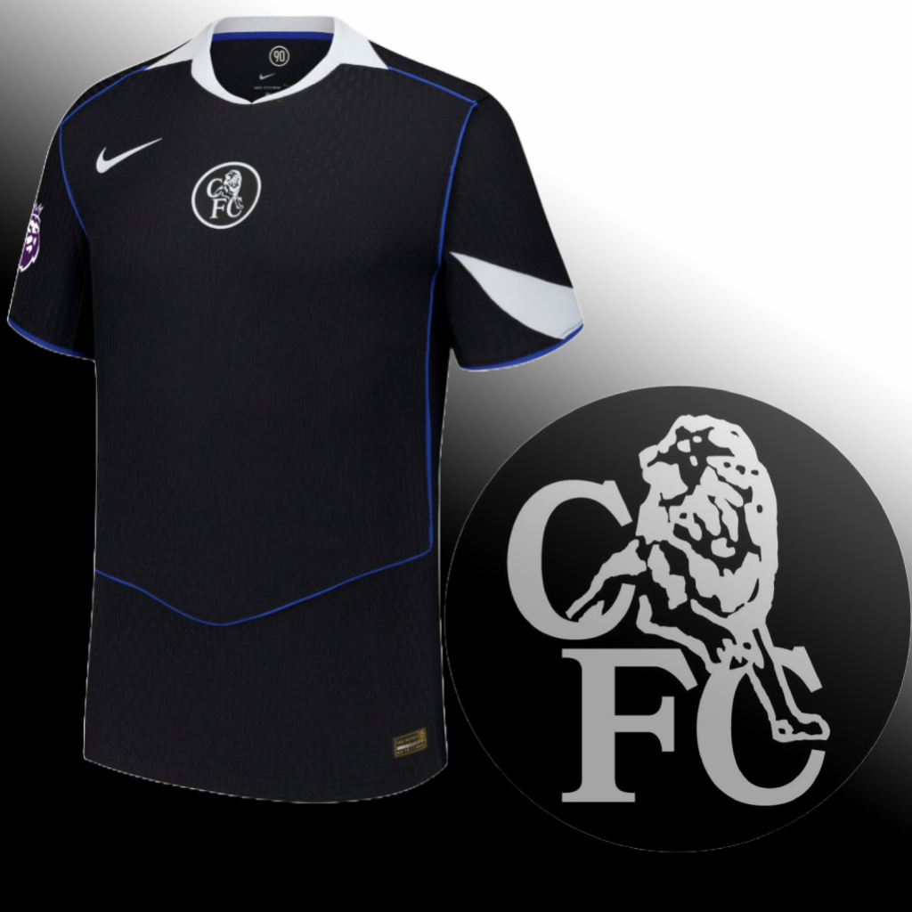 🦁 Orgullo de Londres – Chelsea 2025/26 Tercera Equipación