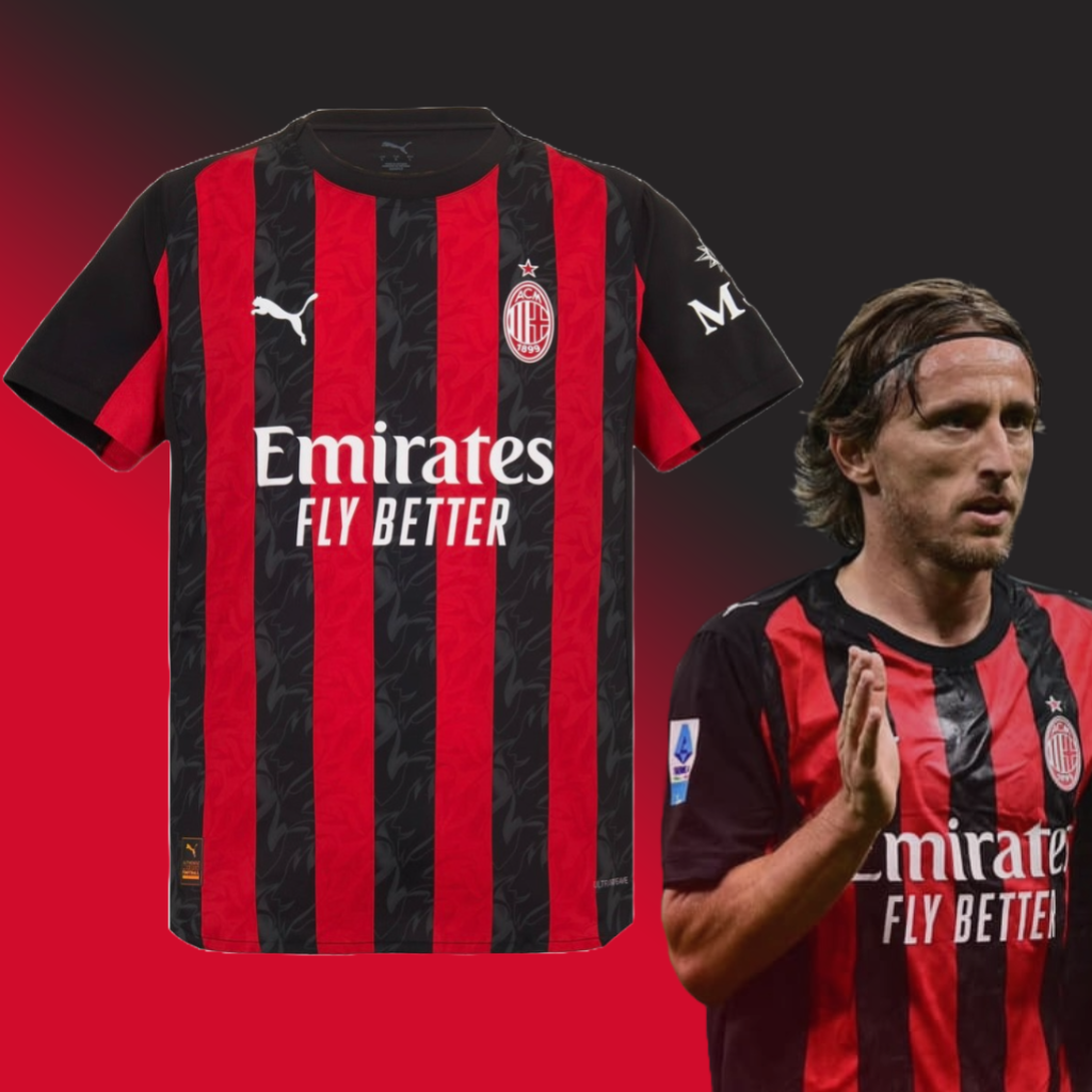 🎩 Clase Eterna en San Siro – AC Milan 2025/26 Titular - Luka Modrić