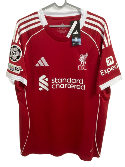 🔴 La Fortaleza de Anfield – Liverpool FC 2025/26 Titular