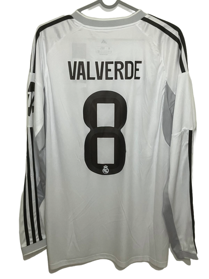🦅 El Halcón de Los Aromos (Manga Larga) – Real Madrid Titular 2025/26 - Fede Valverde
