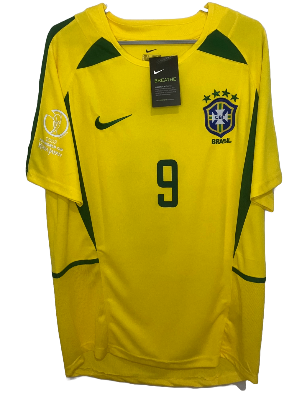 ⭐⭐⭐⭐ 🌟 El Fenómeno del Penta – Brasil Retro Mundial 2002 - Ronaldo Nazário