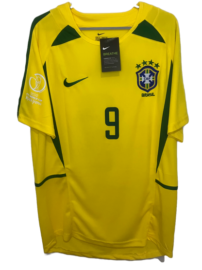 ⭐⭐⭐⭐ 🌟 El Fenómeno del Penta – Brasil Retro Mundial 2002 - Ronaldo Nazário
