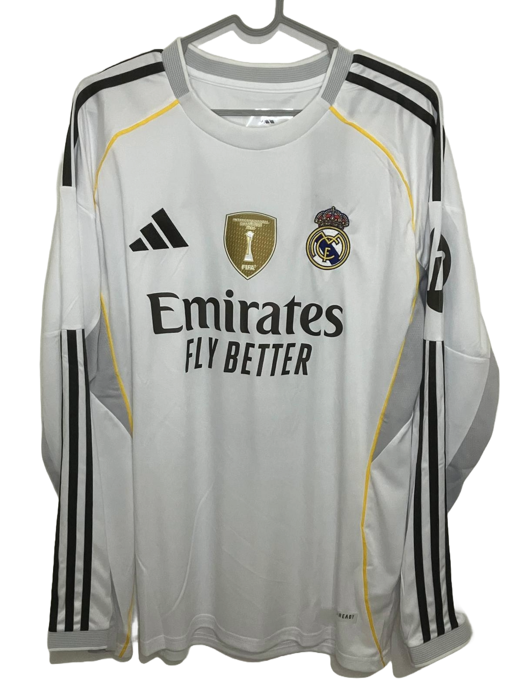 🦅 El Halcón de Los Aromos (Manga Larga) – Real Madrid Titular 2025/26 - Fede Valverde