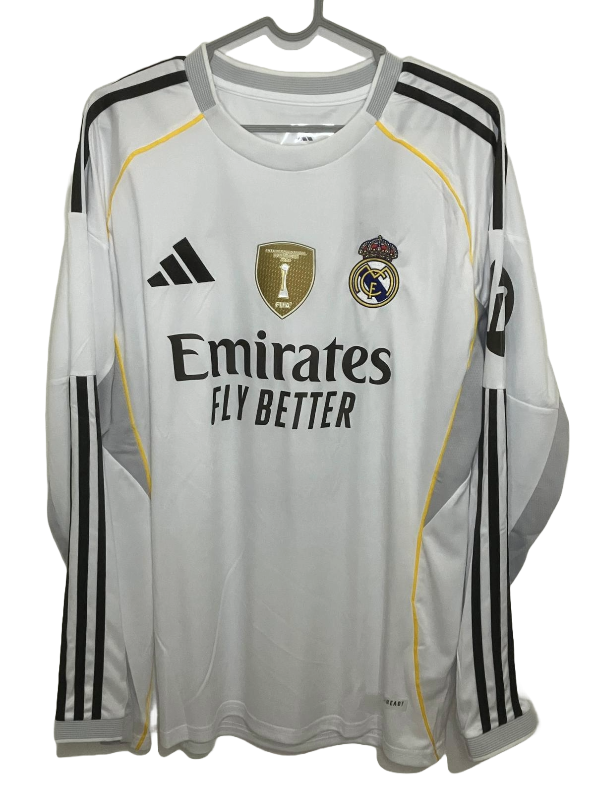 🦅 El Halcón de Los Aromos (Manga Larga) – Real Madrid Titular 2025/26 - Fede Valverde